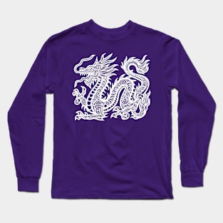 White Dragon Long Sleeve T-Shirt